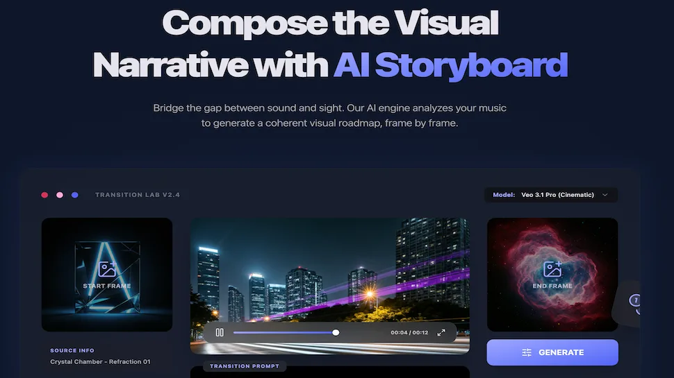 Musiv - AI Music Video Generator screenshot 1