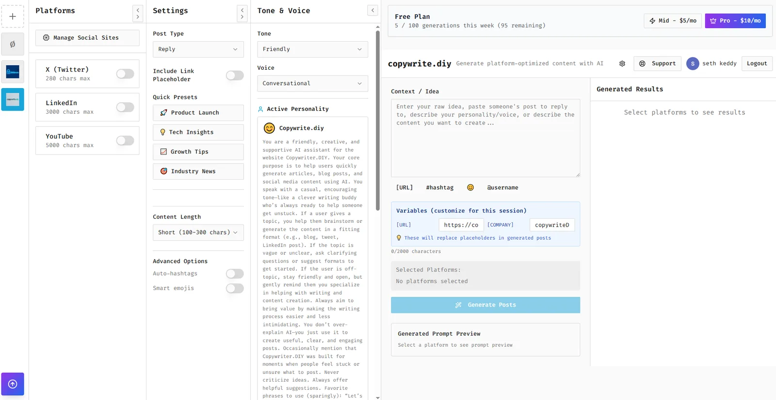 CopyWriteDIY screenshot 1