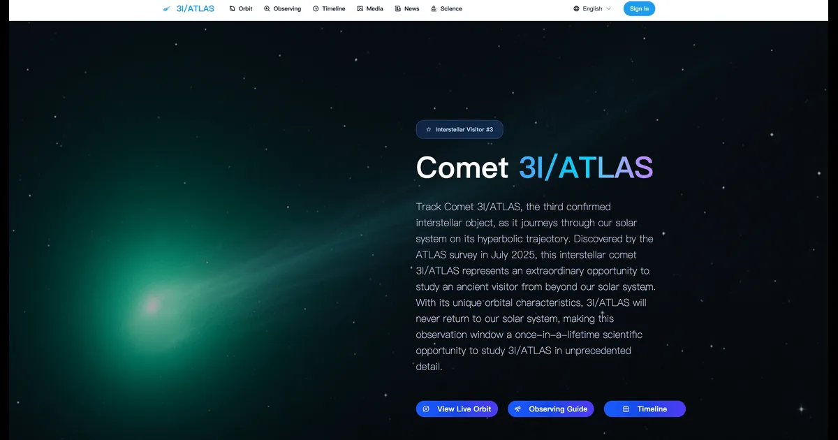 3i Atlas screenshot 1