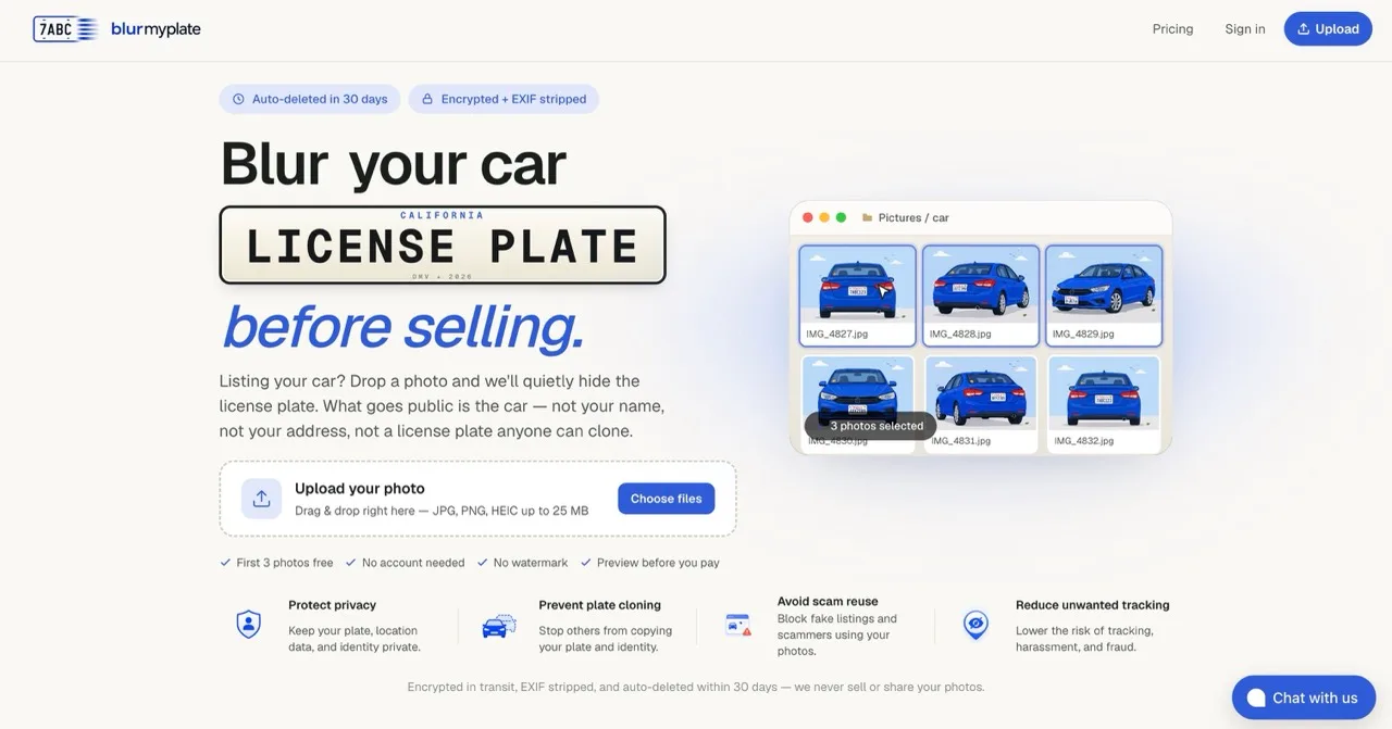 blurmyplate screenshot 1