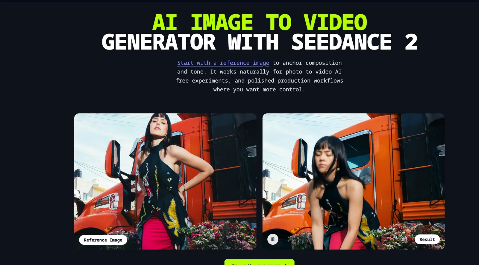 Seedance2 - Best AI Video Generator screenshot 1