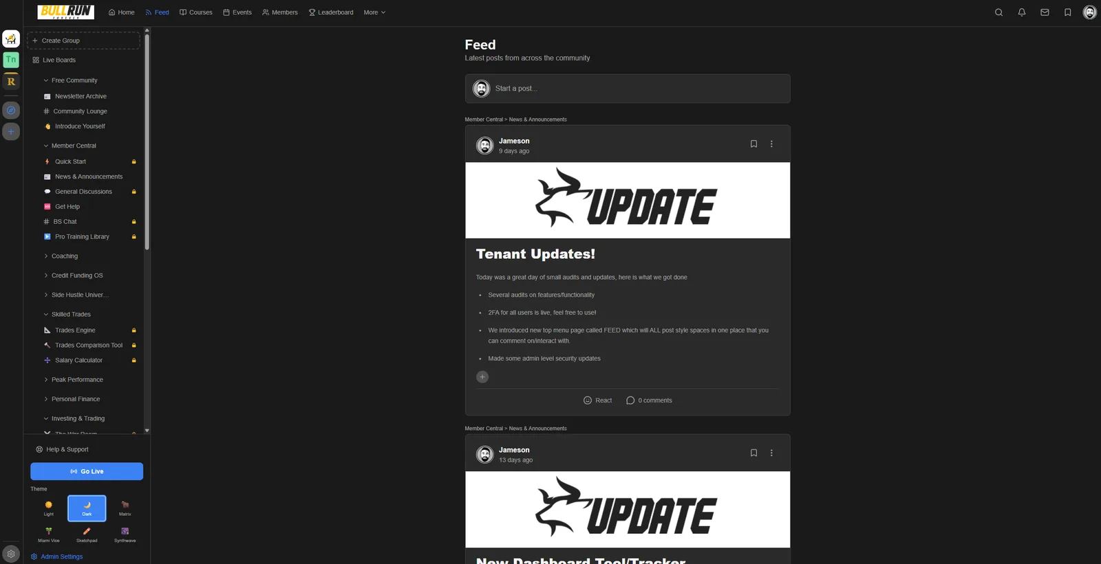Tenant-The Community Operating System screenshot 1