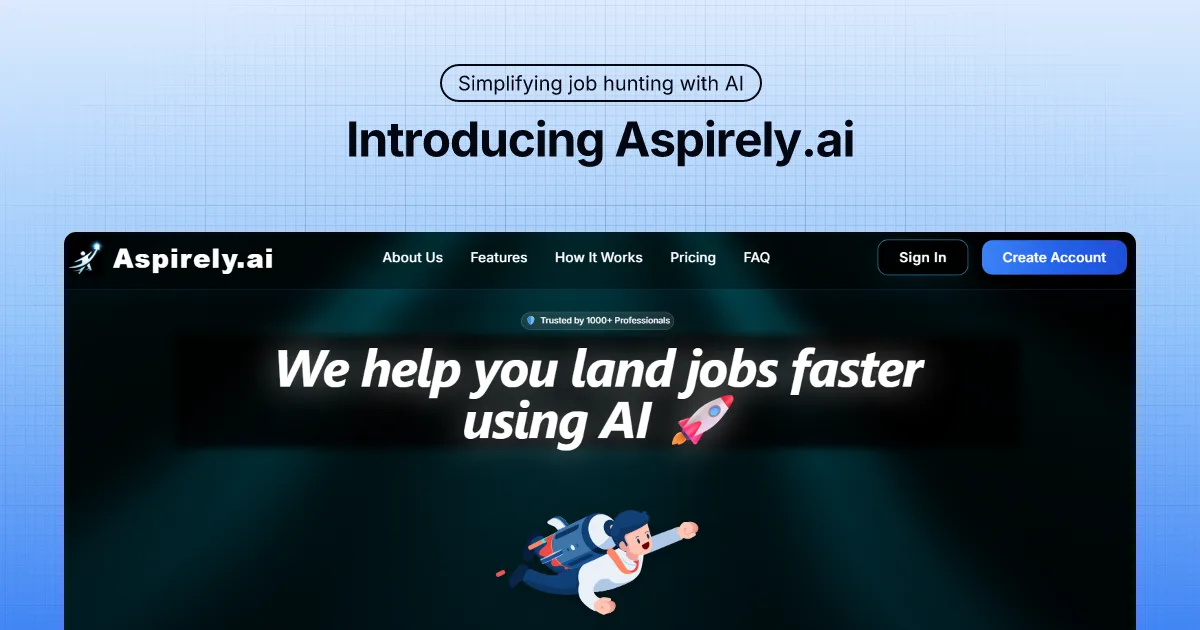 Aspirely.ai screenshot 1