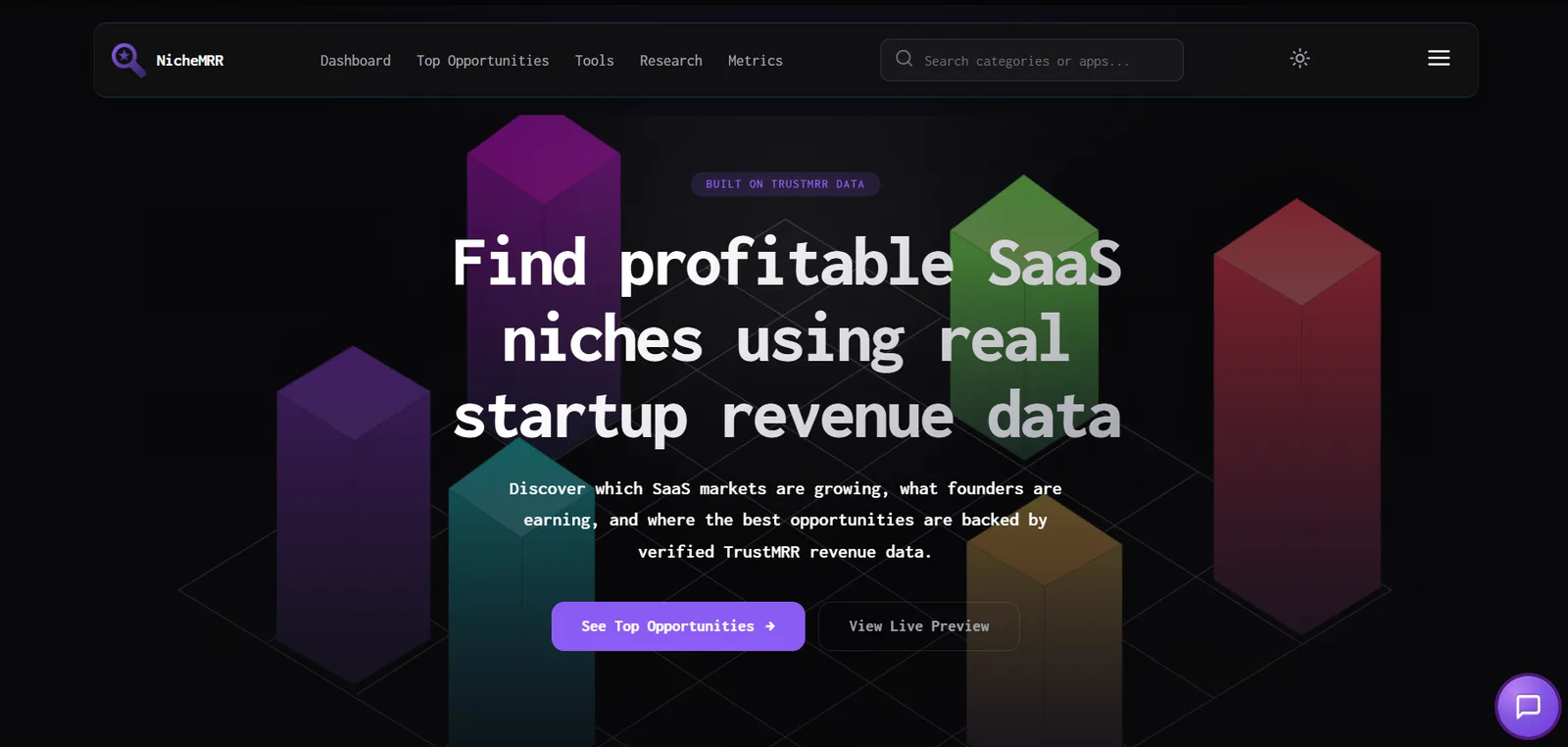 Find Profitable SaaS Niches Using Real Revenue Data screenshot 1