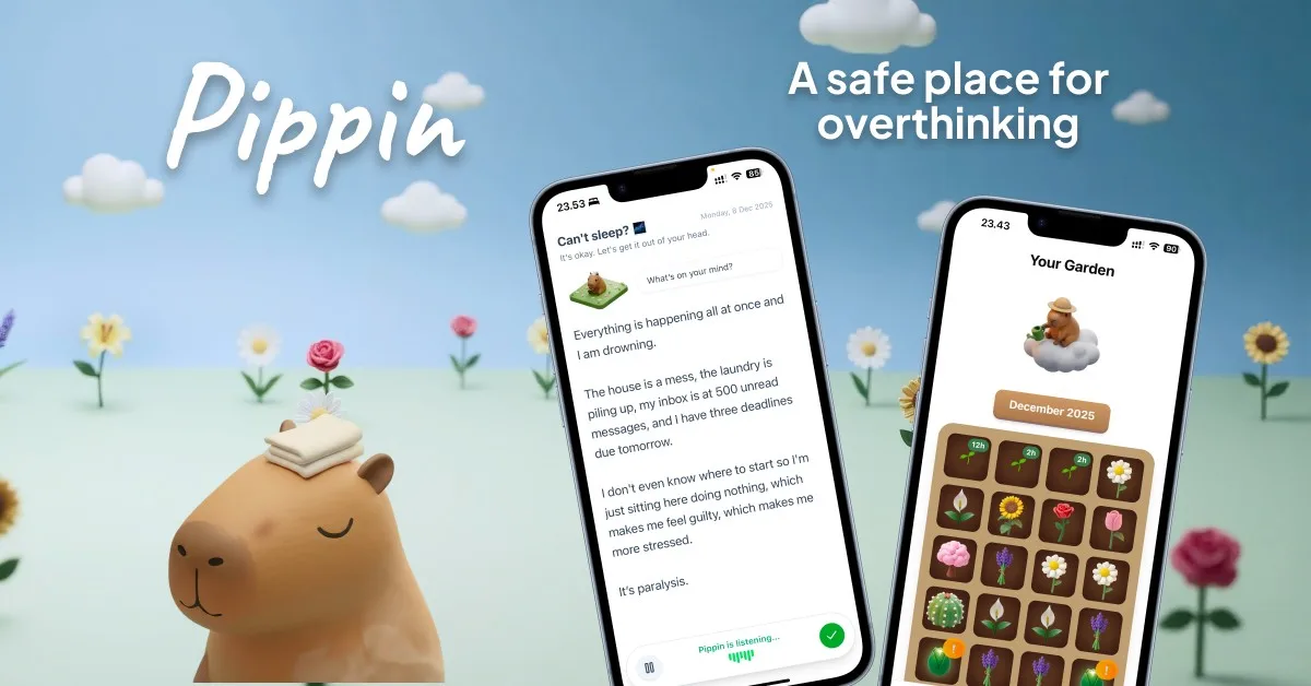 Pippin - Overthinking Journal screenshot 1