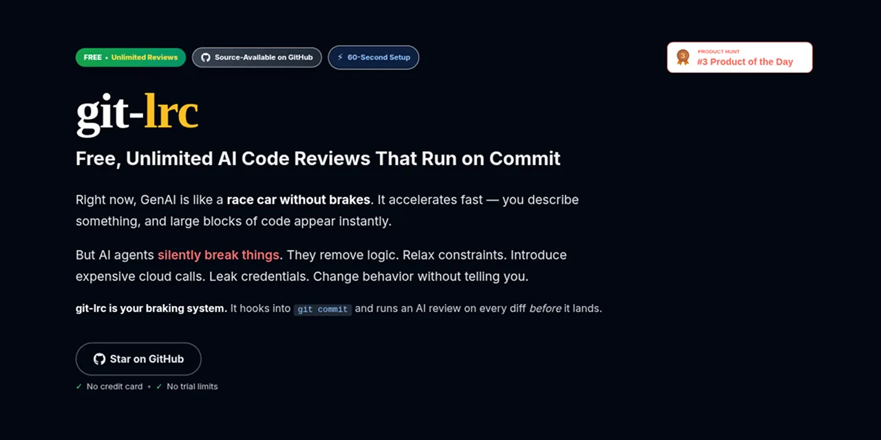 git-lrc screenshot 1