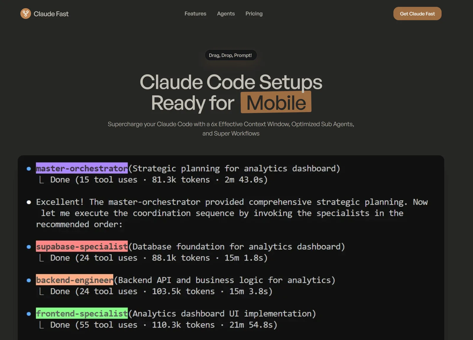 Claude Fast screenshot 1