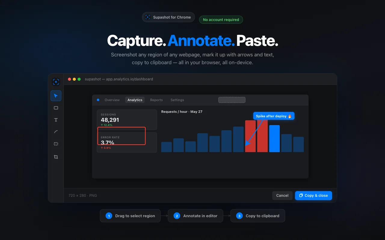 Supashot screenshot 1