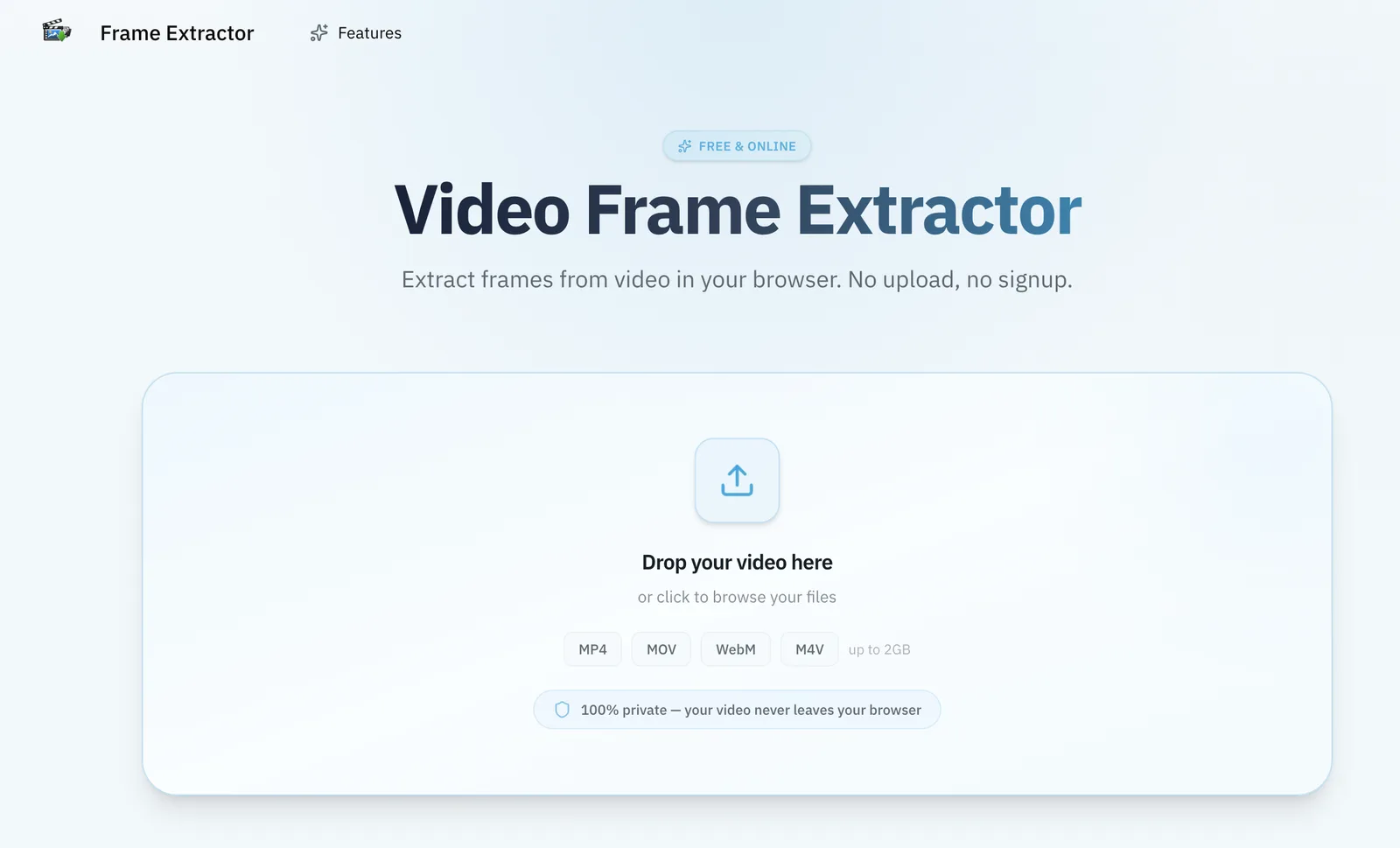 Video Frame Extractor screenshot 1