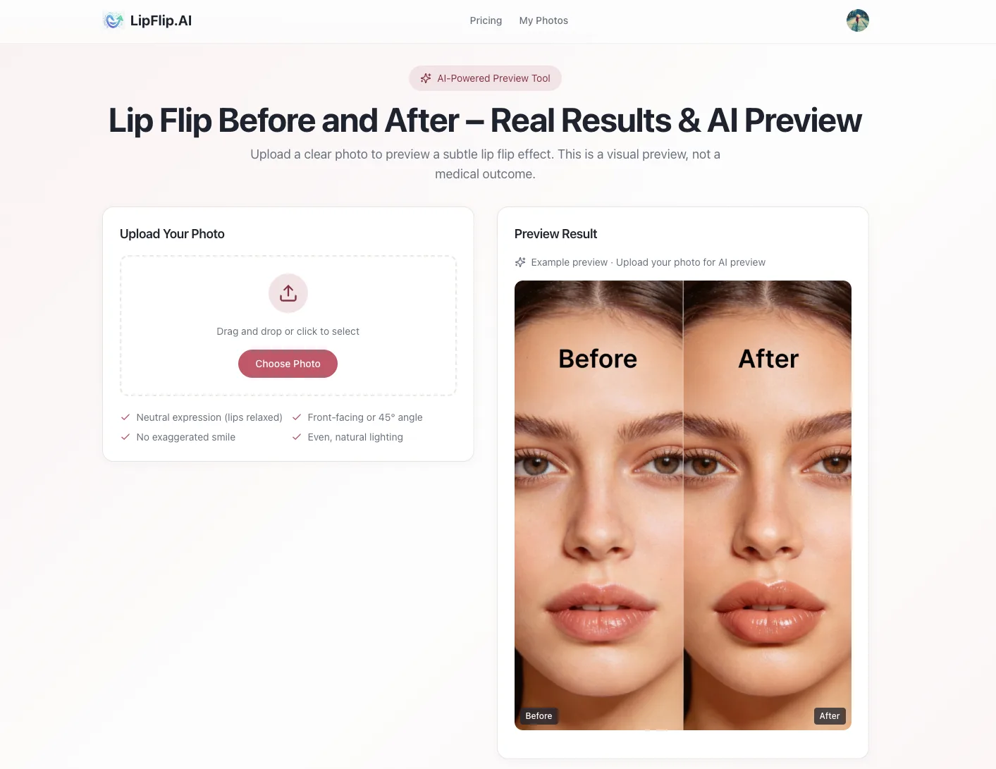 Lip Flip screenshot 1