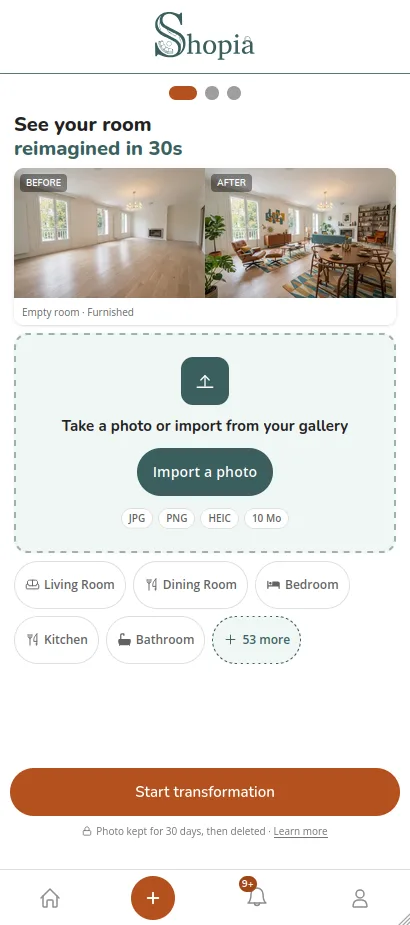 Shopia Home Design screenshot 1