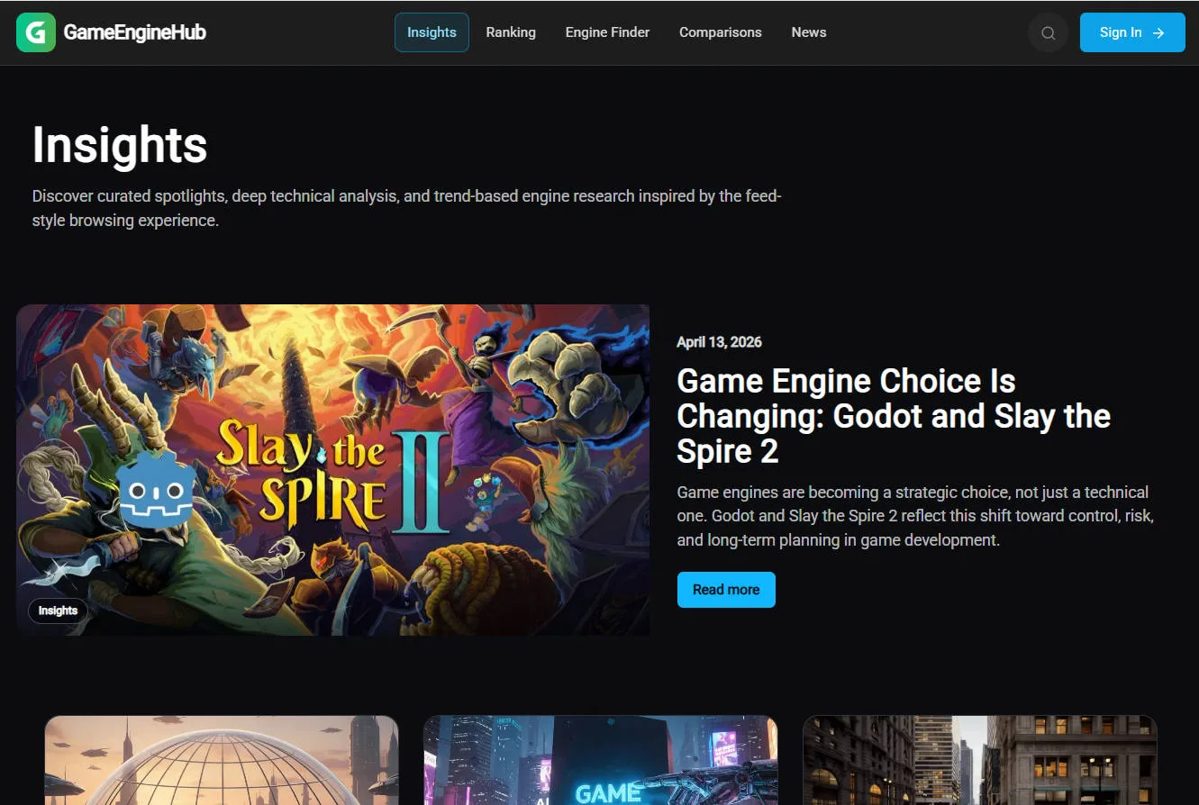 GameEngineHub screenshot 1