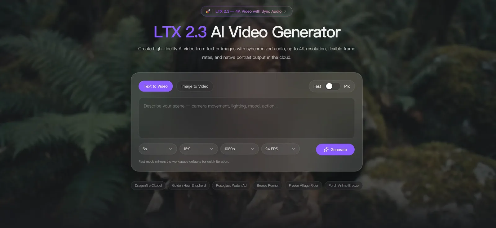 LTX 2.3 AI Video screenshot 1