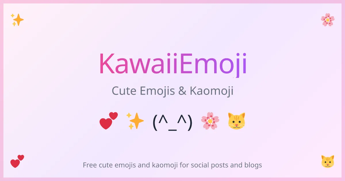 KawaiiEmoji screenshot 1