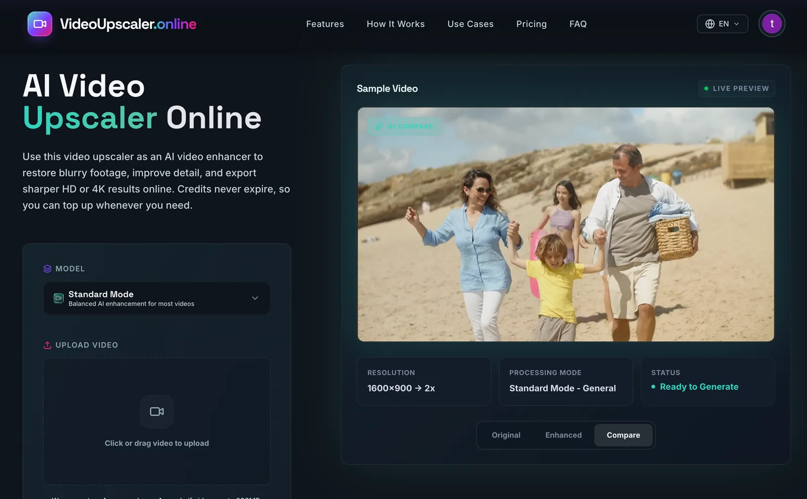 Video Upscaler screenshot 1
