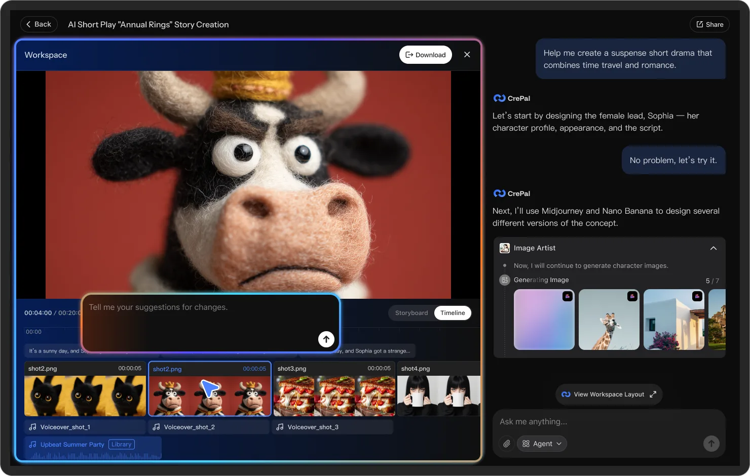 CrePal screenshot 1