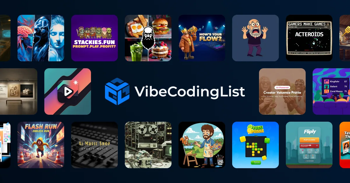 VibeCodingList screenshot 1