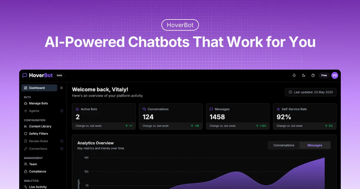 HoverBot screenshot 1