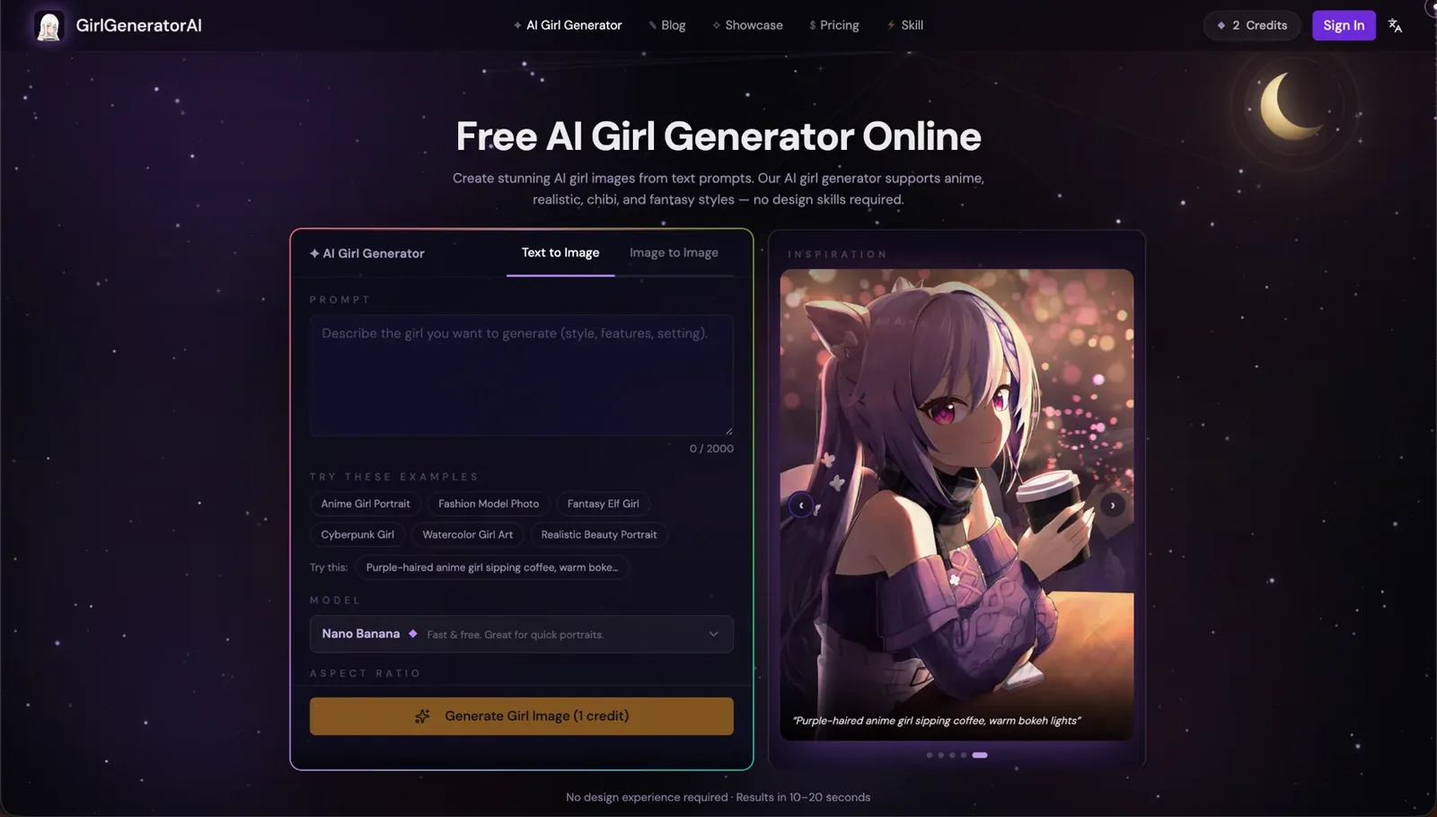GirlGeneratorAI screenshot 1