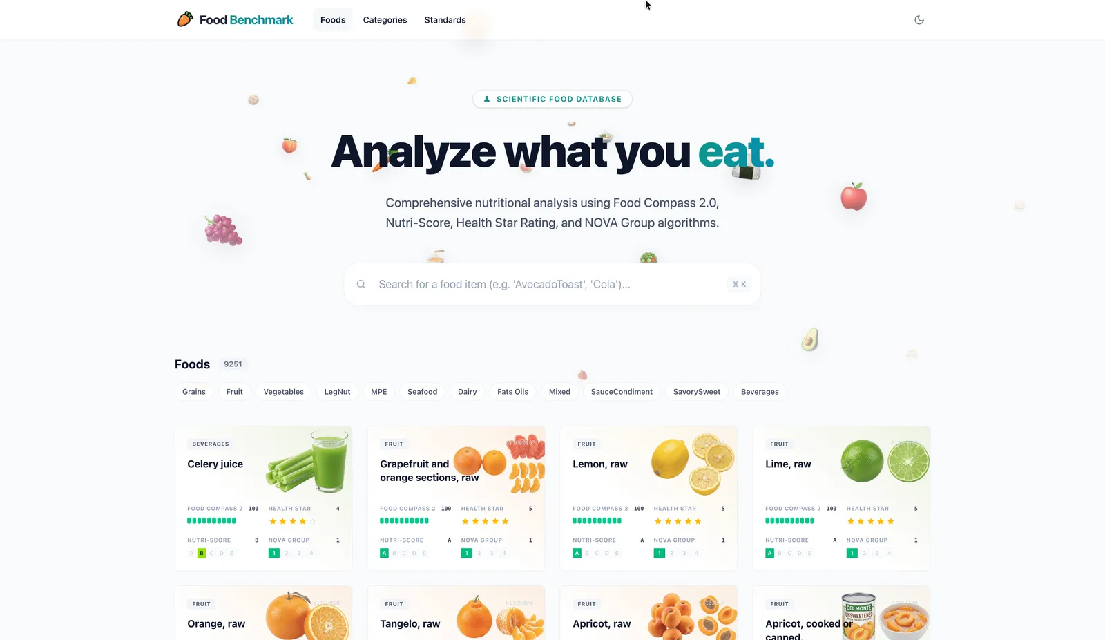 Food Benchmark screenshot 1