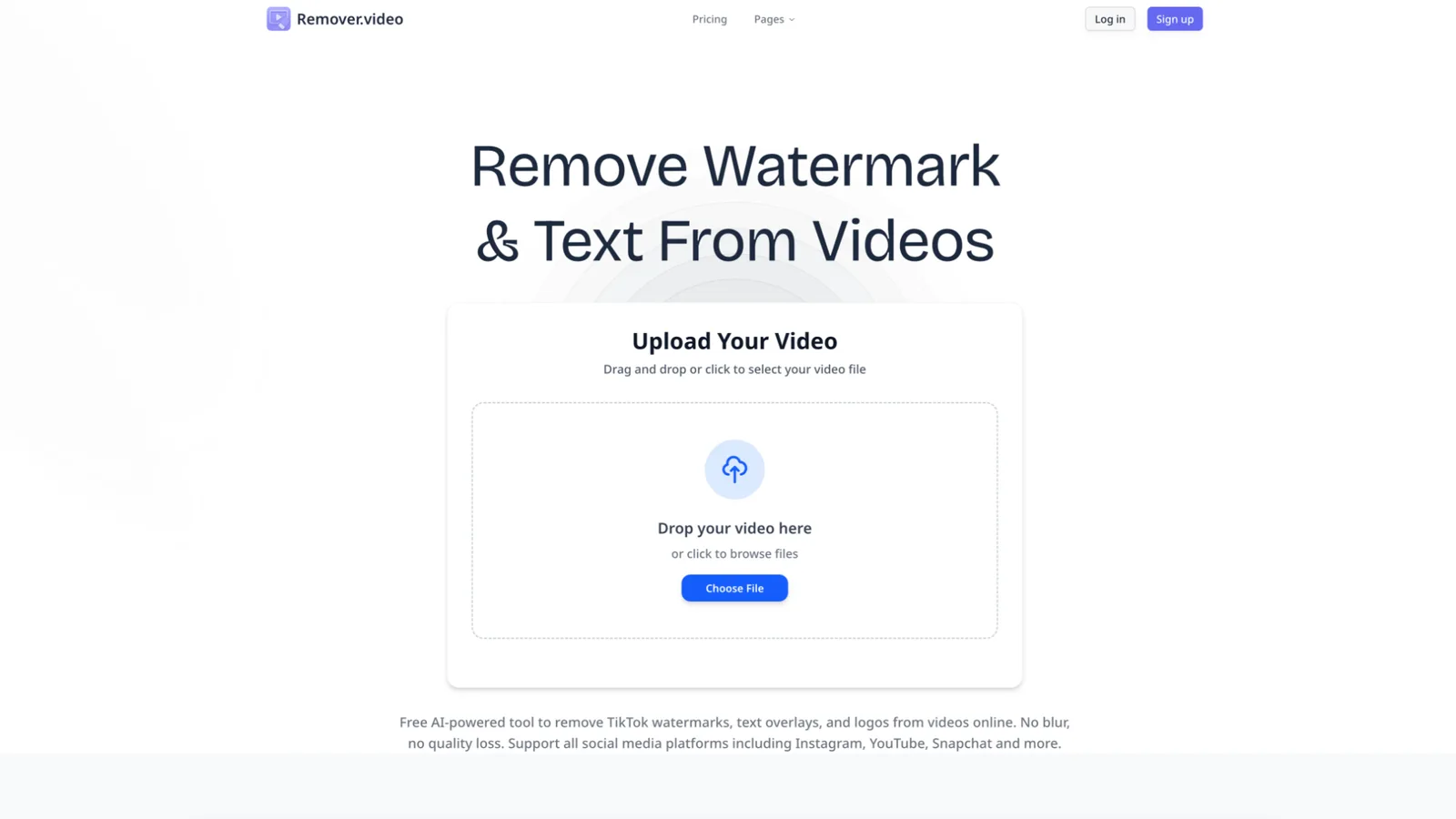 Remover.video screenshot 1