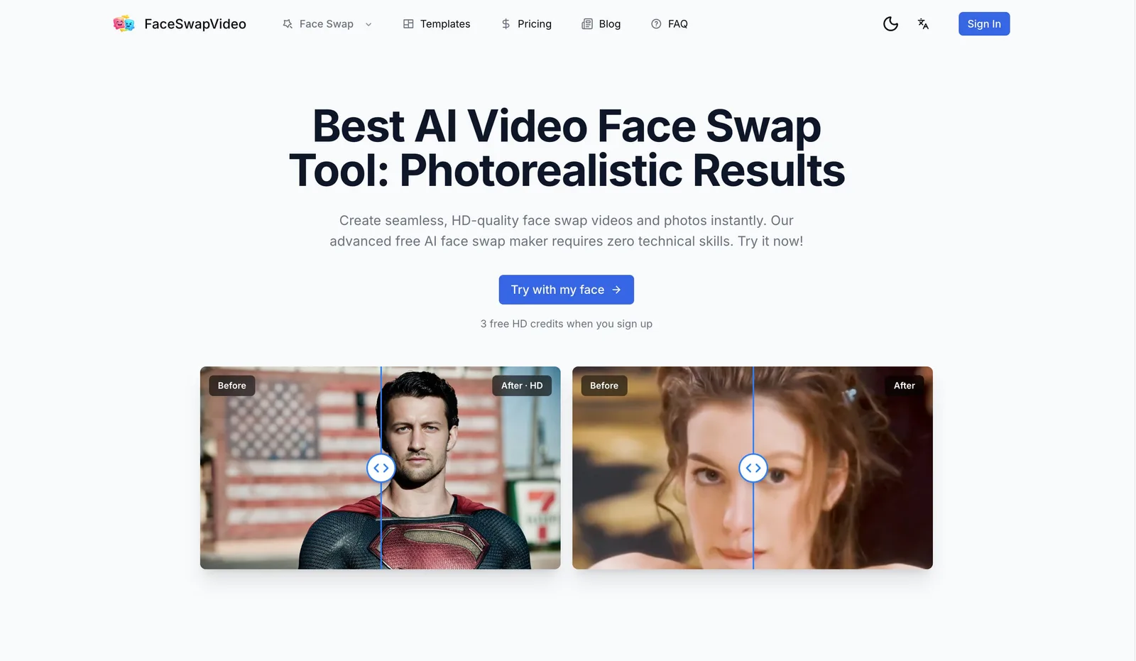 FaceSwapVideo screenshot 1