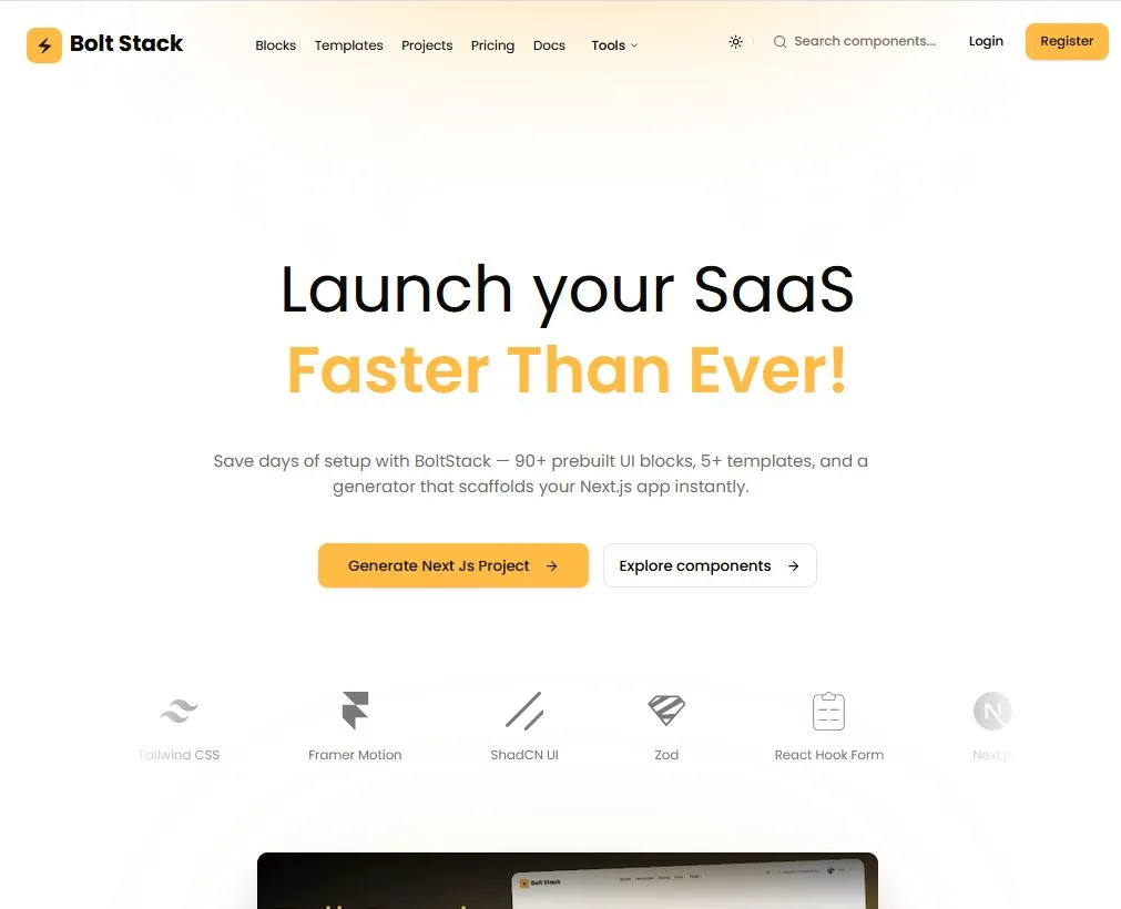 Bolt Stack screenshot 1