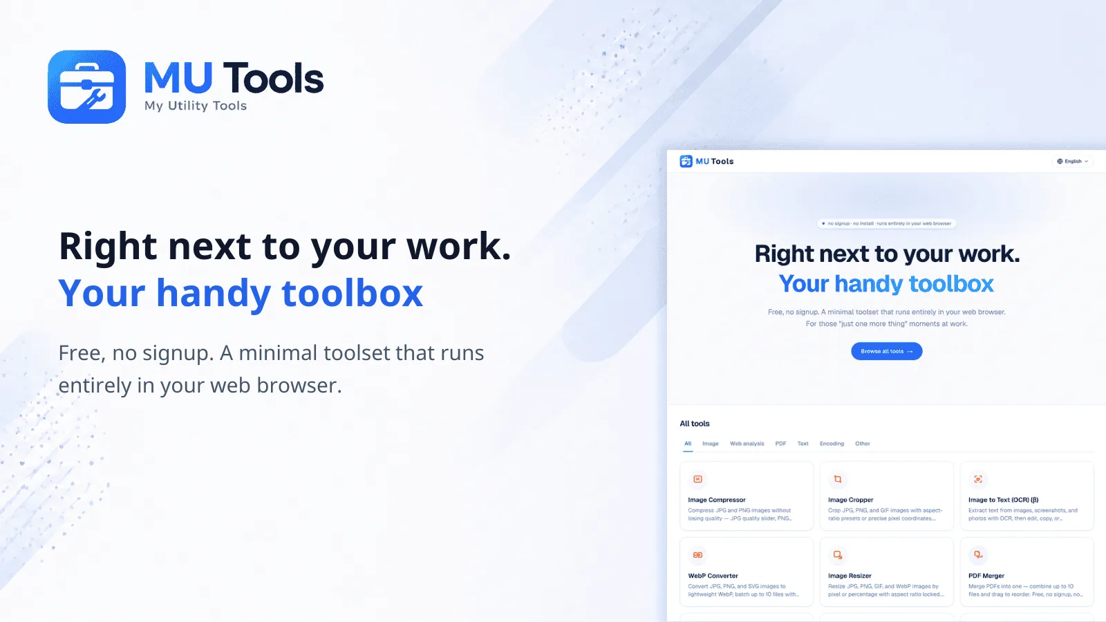MU Tools screenshot 1