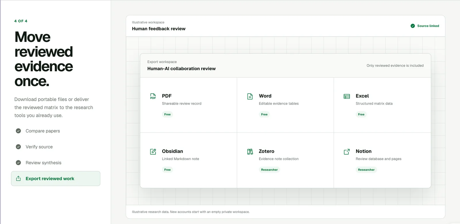 EvidenceGrid screenshot 4