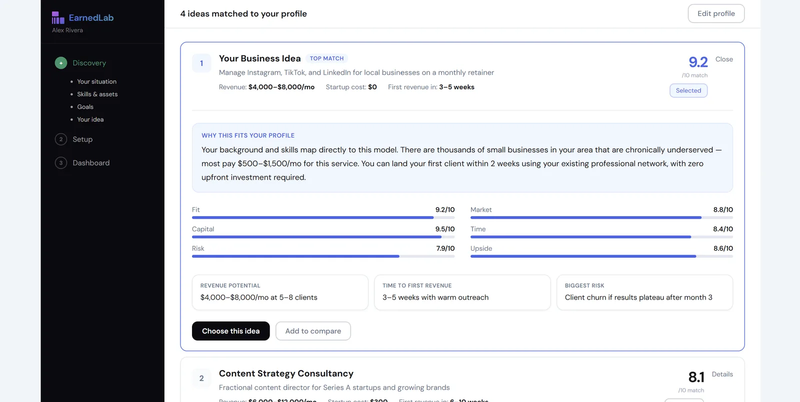 Earnedlab screenshot 4