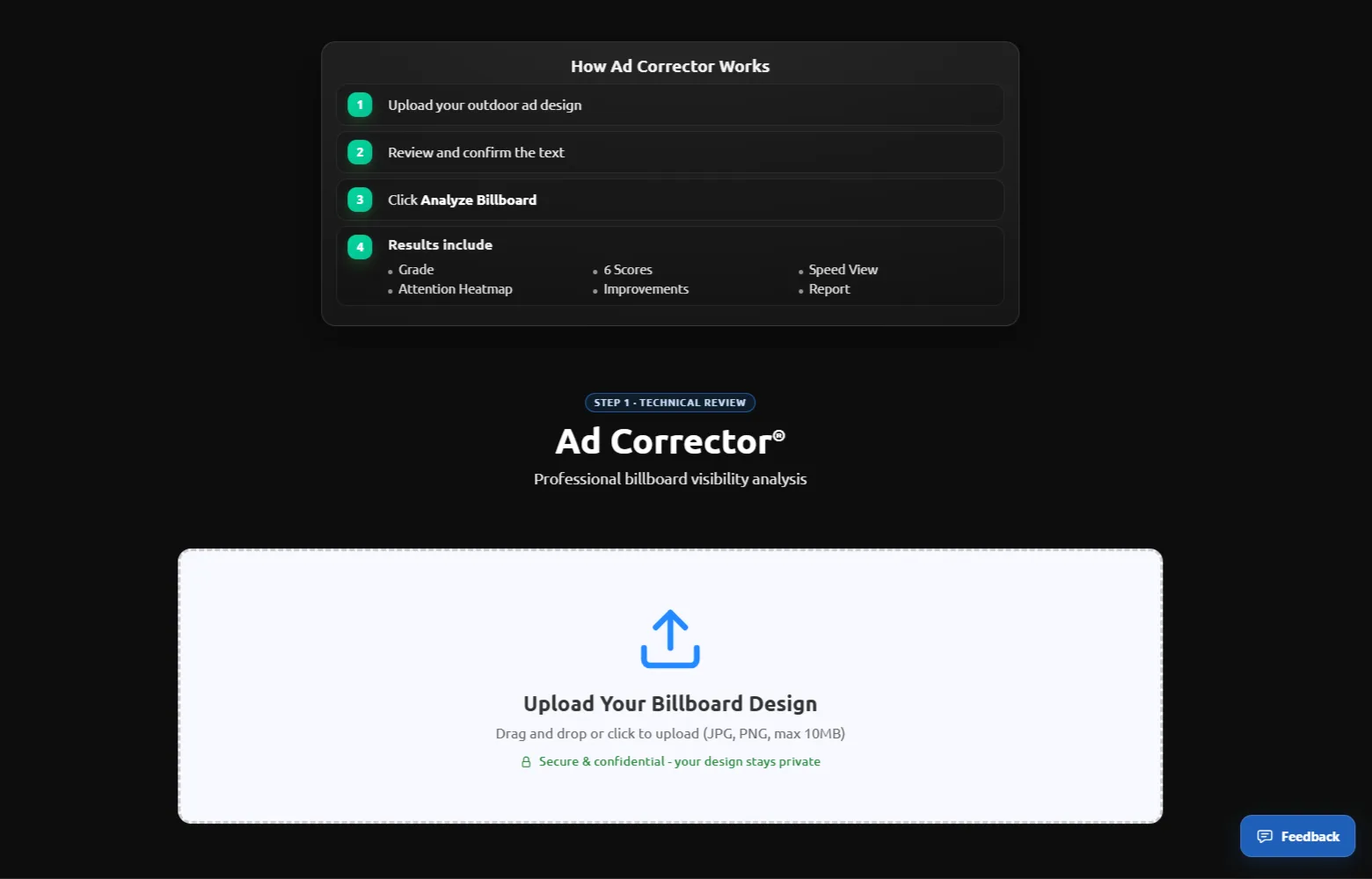 Ad Corrector screenshot 2
