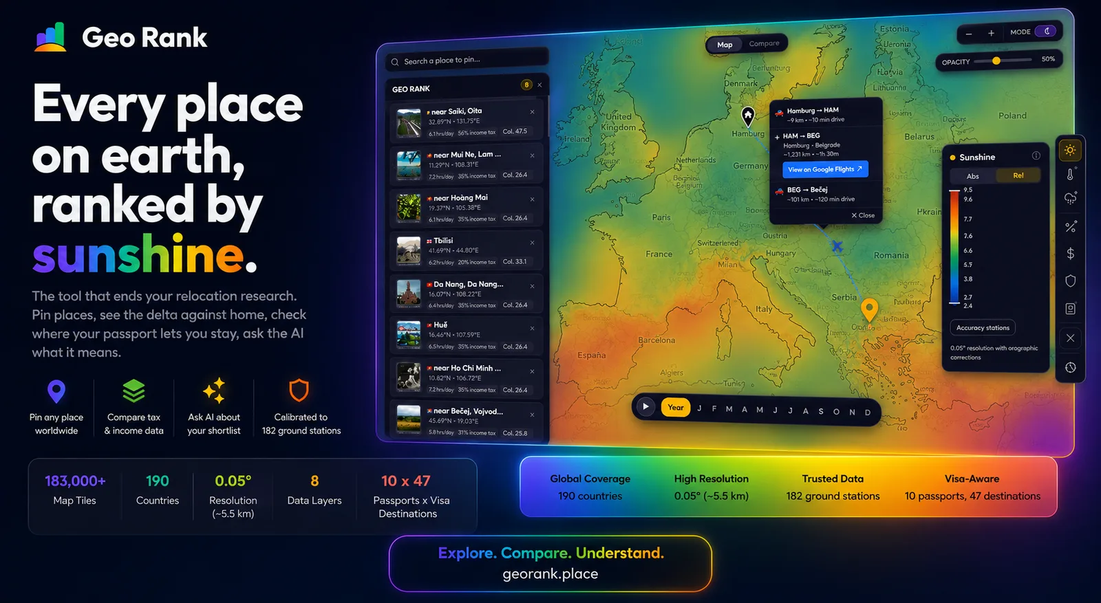 Georank screenshot 1