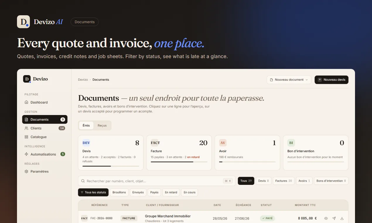 Devizo screenshot 5