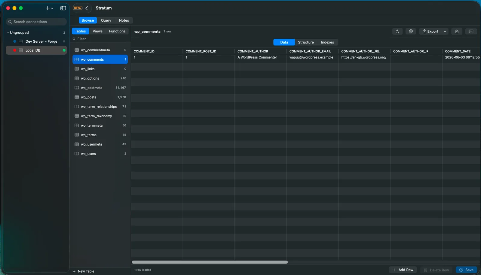 Stratum screenshot 1