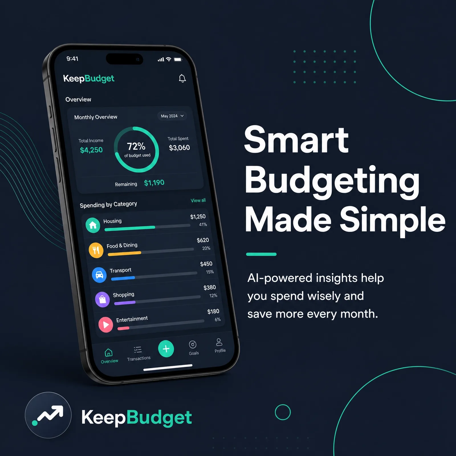 KeepBudget screenshot 2