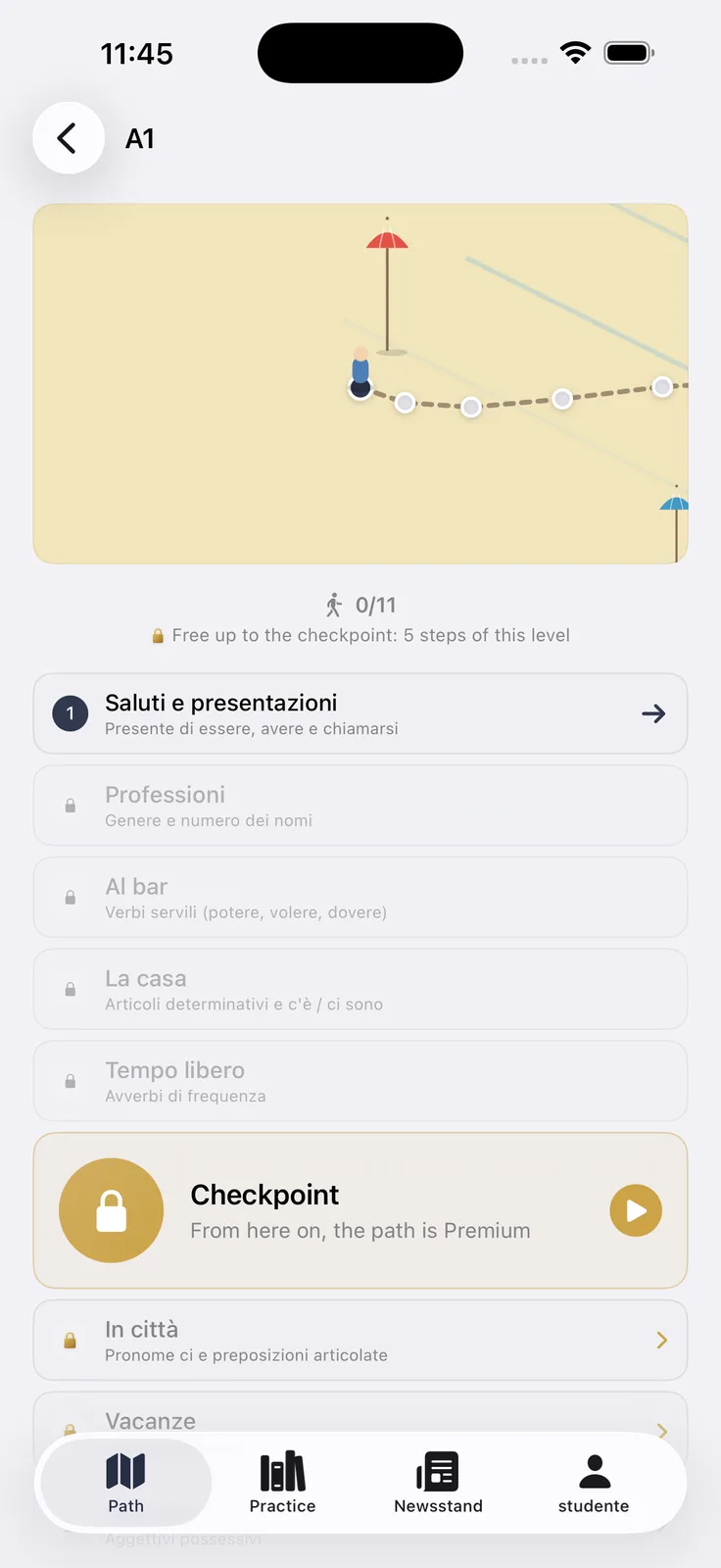 Ti app : learn italian screenshot 2