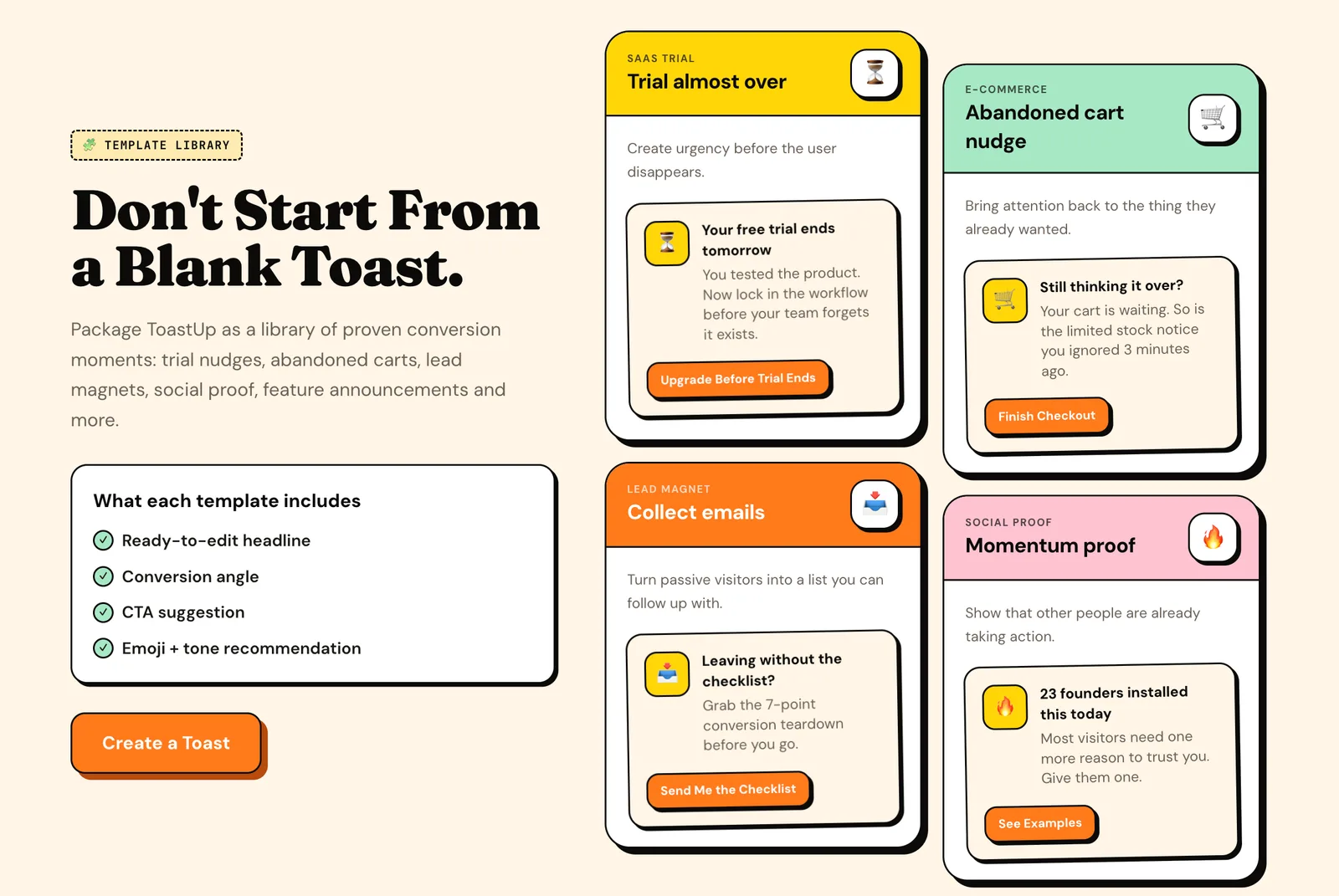 Toastup screenshot 2