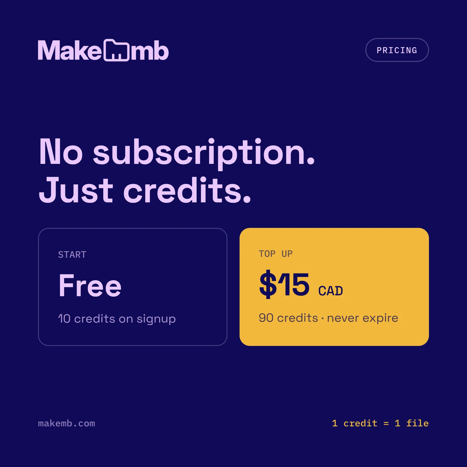 Makemb screenshot 3