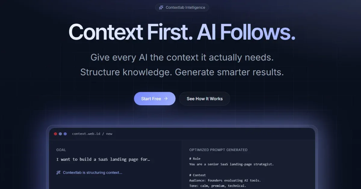 Contextlab screenshot 1