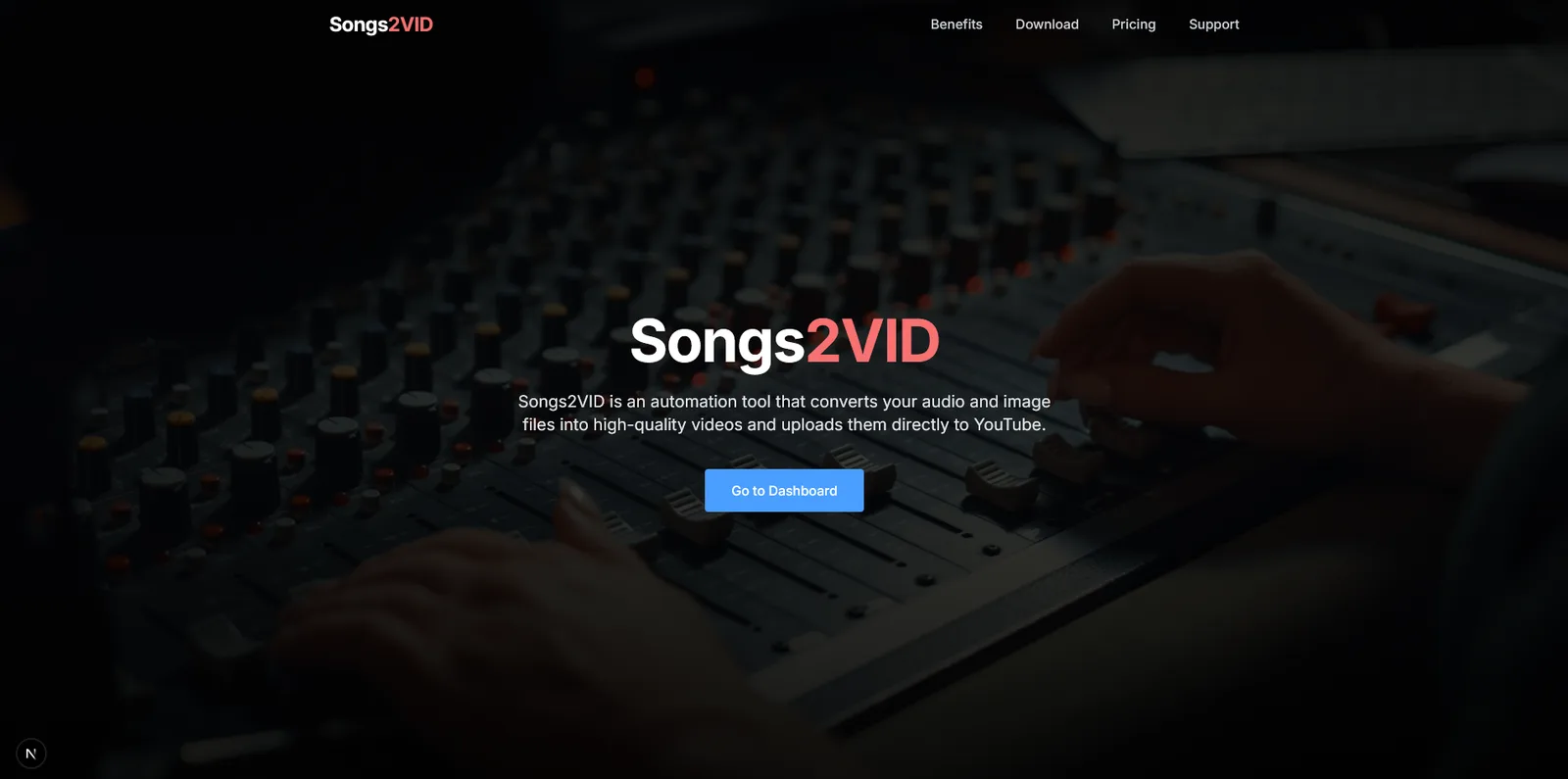 Songs2VID screenshot 1