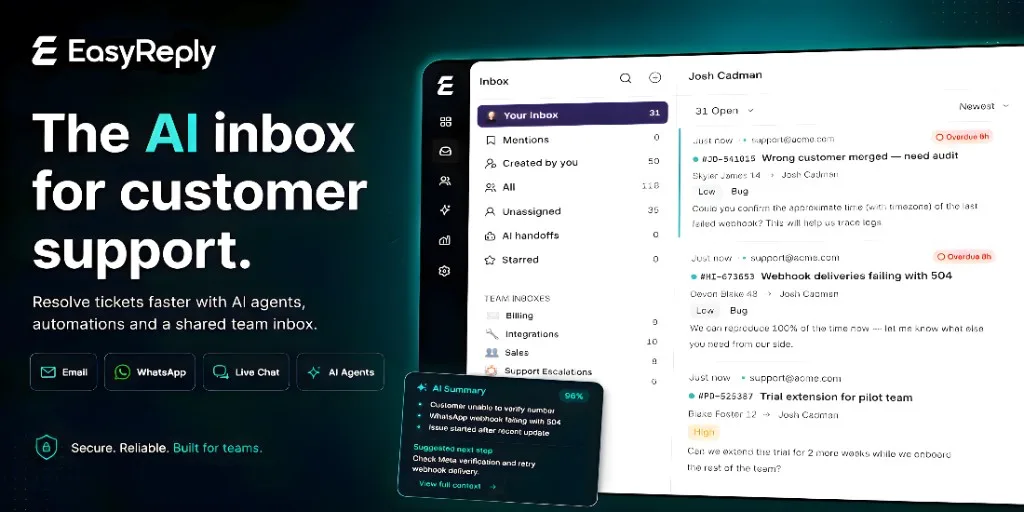 EasyReply screenshot 1