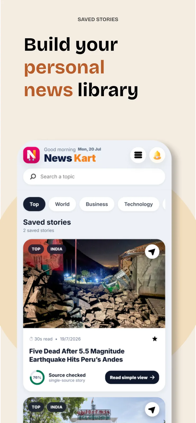News Kart - Short News & GK screenshot 5