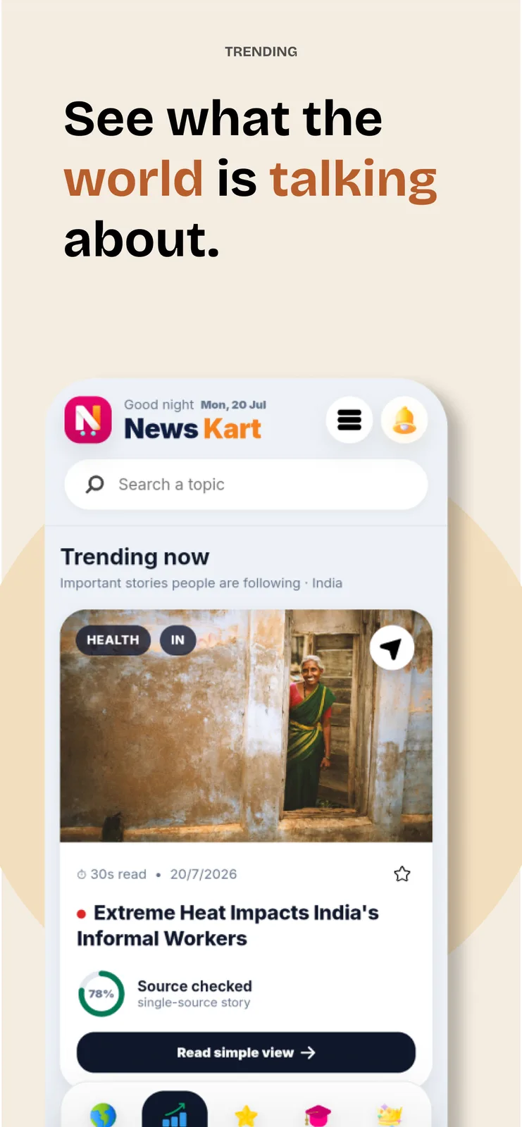 News Kart - Short News & GK screenshot 6