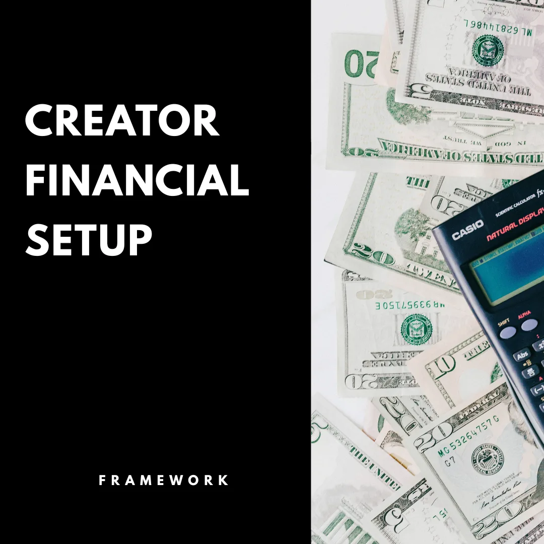Creator Financial Setup Framework — screenshot 1 of 2