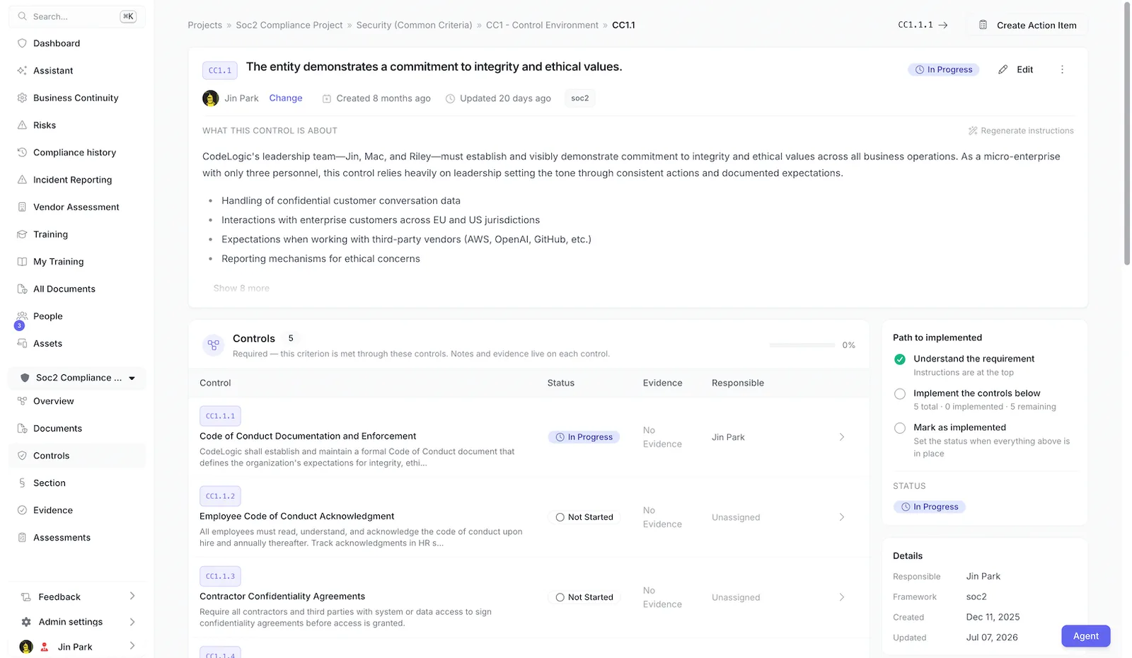 Auditbadger screenshot 4