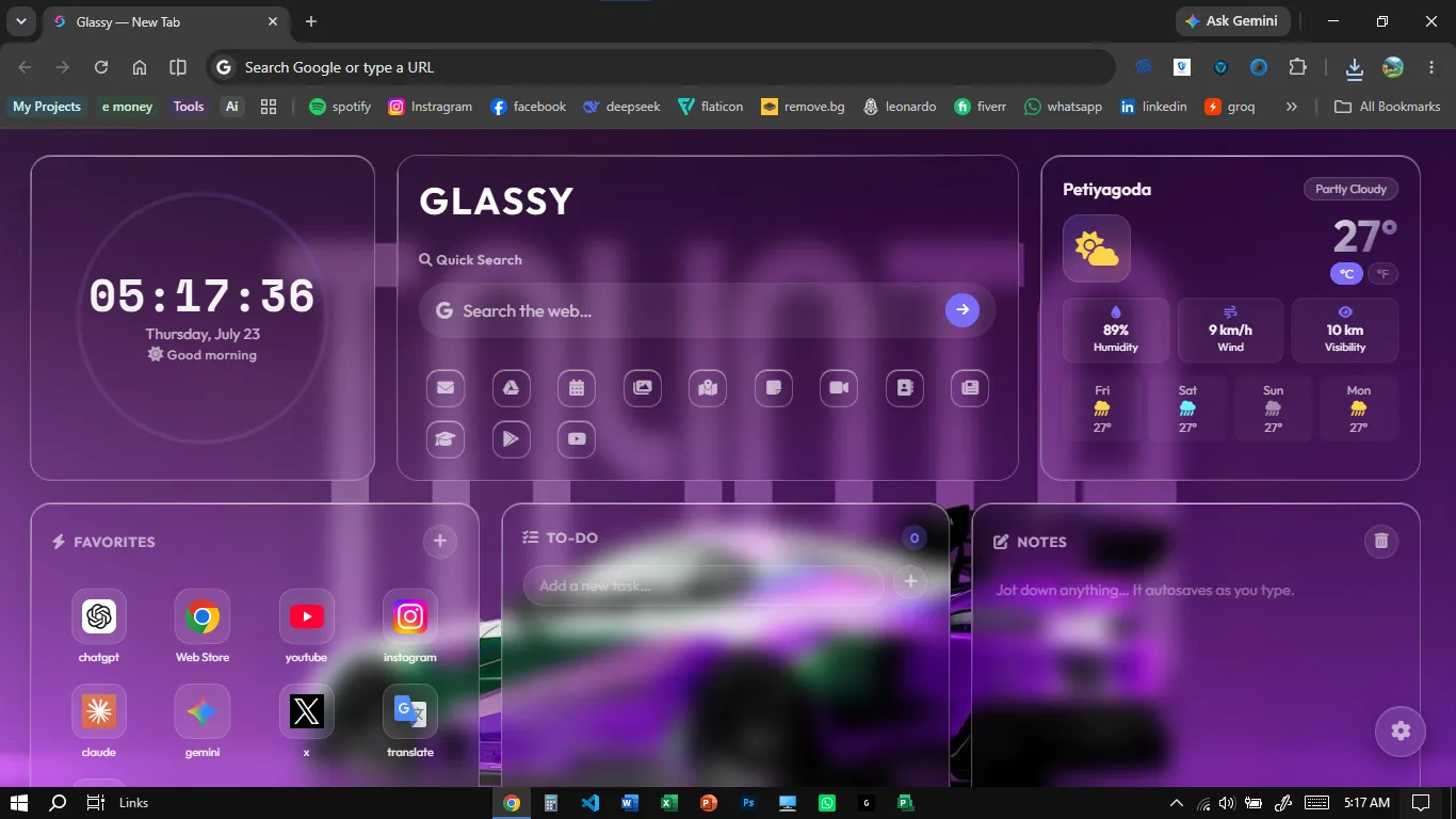 Glassy screenshot 6