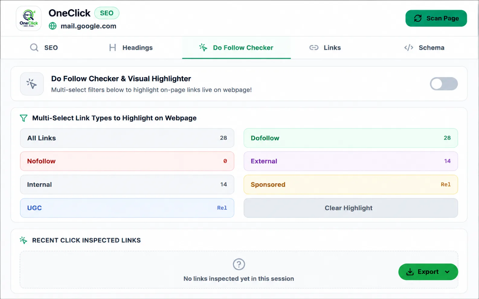 Oneclickseo screenshot 1