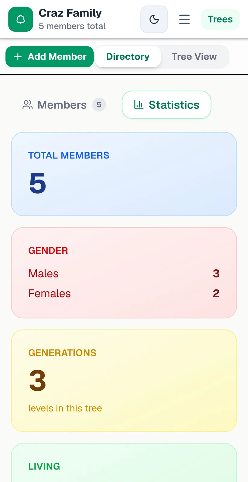 Family Tree Builder screenshot 2