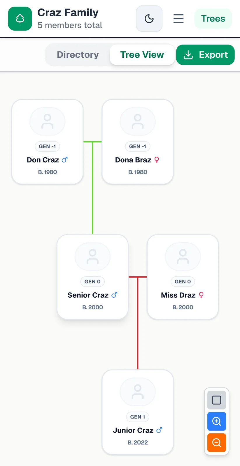Family Tree Builder screenshot 4