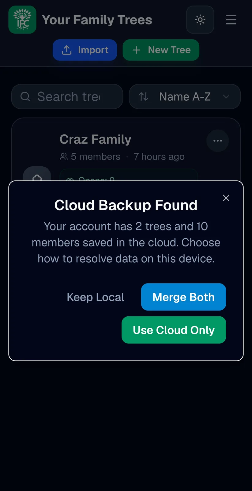 Family Tree Builder screenshot 1